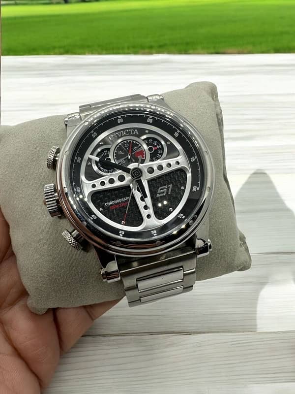 Most Stunning and Classy Invicta *S1 Rally* chronograph watch USA 5