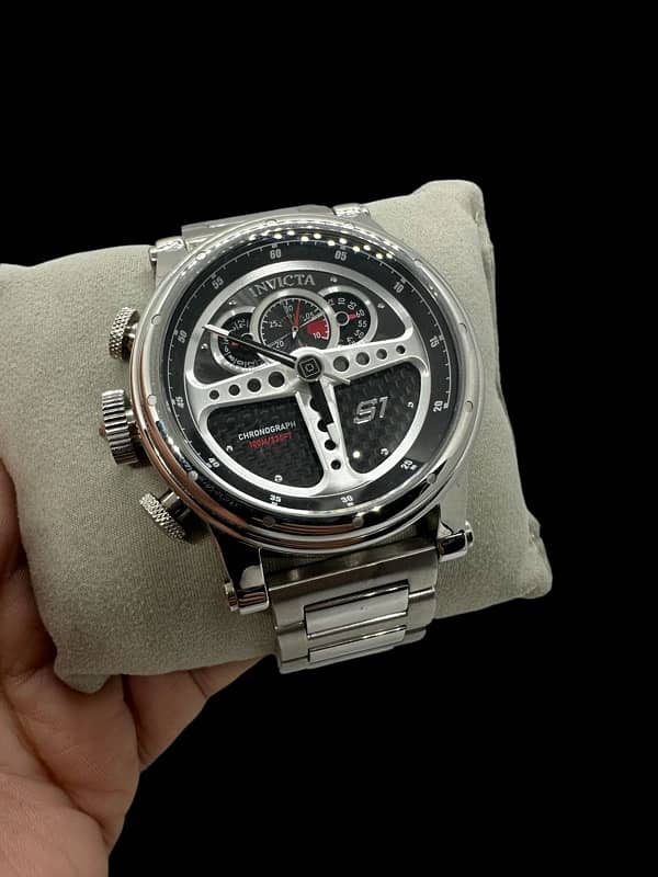 Most Stunning and Classy Invicta *S1 Rally* chronograph watch USA 6