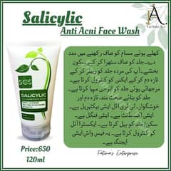 Anti acne Face wash