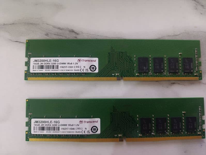 32 GB RAM (16x2) New 1