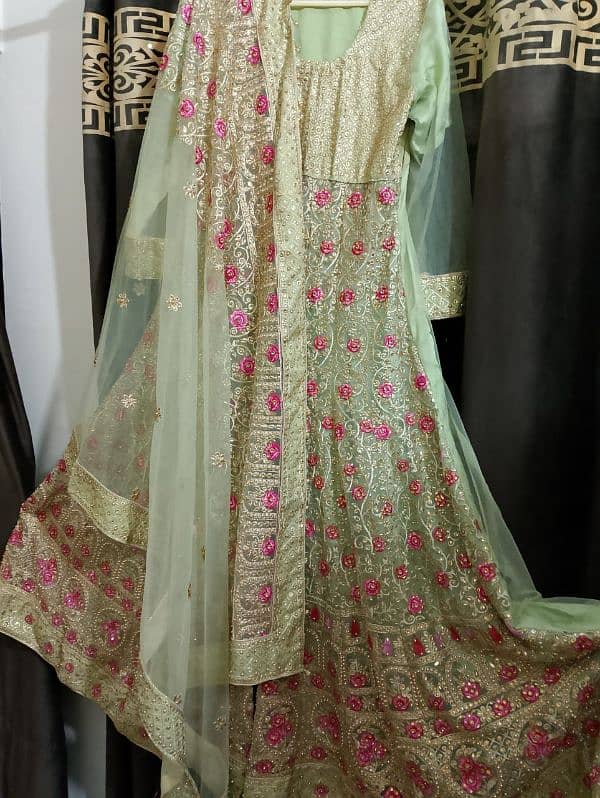 walima Maxy with heavy dupatta 6