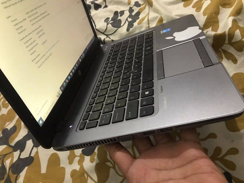 HP Elite BookG4 5th gen cor i5 16 Gb 256 SSD 2