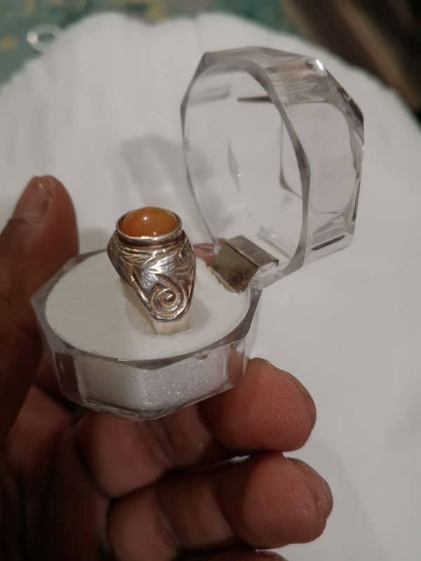 Hand Made Ring of Opal Stone 2