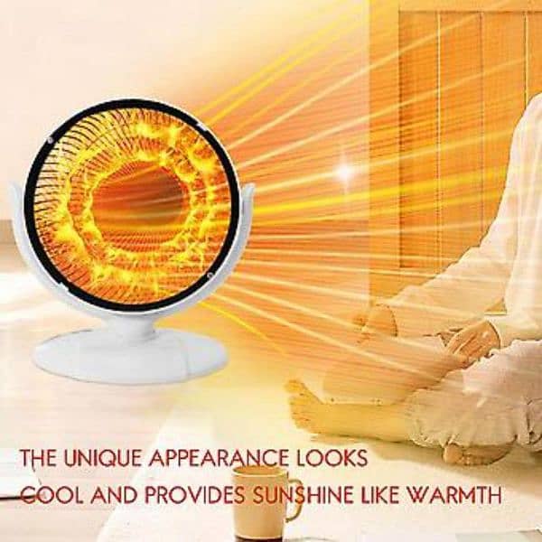 Electric sun heater - compact and efficient heating solution 1