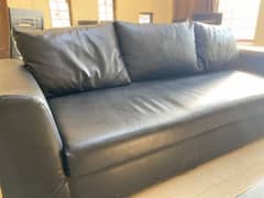 5 seater leather sofa set