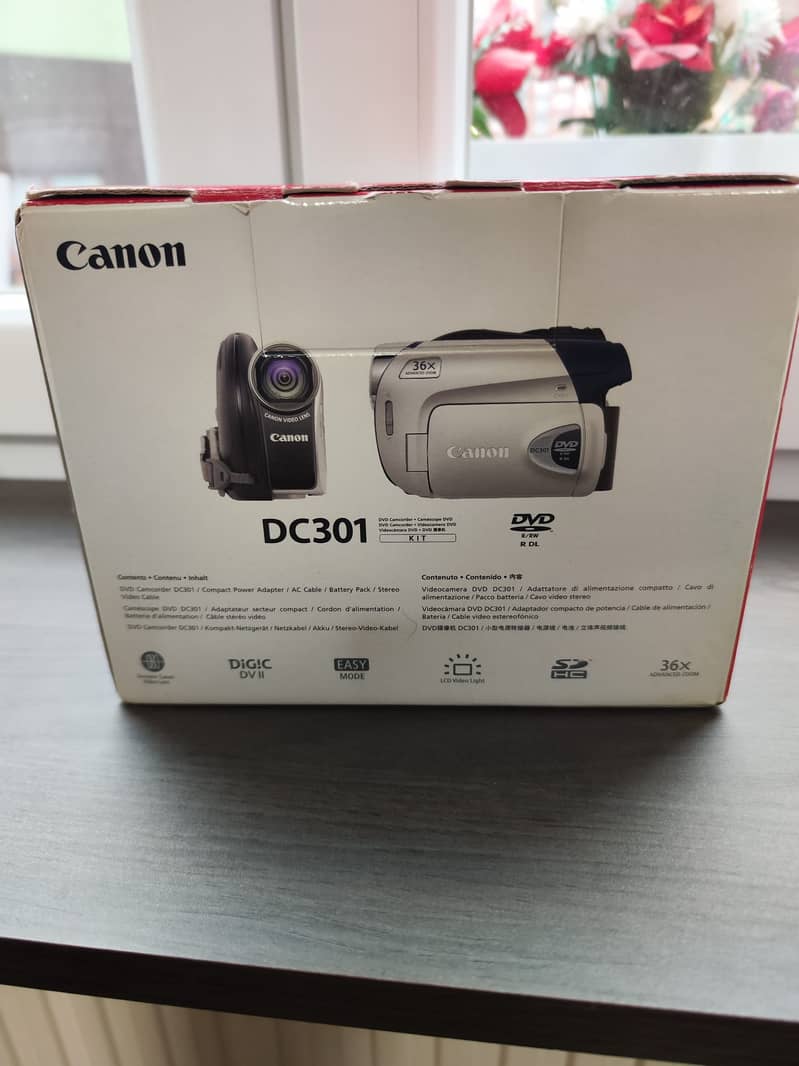 Canon DC301(Video Camera DVD) 0