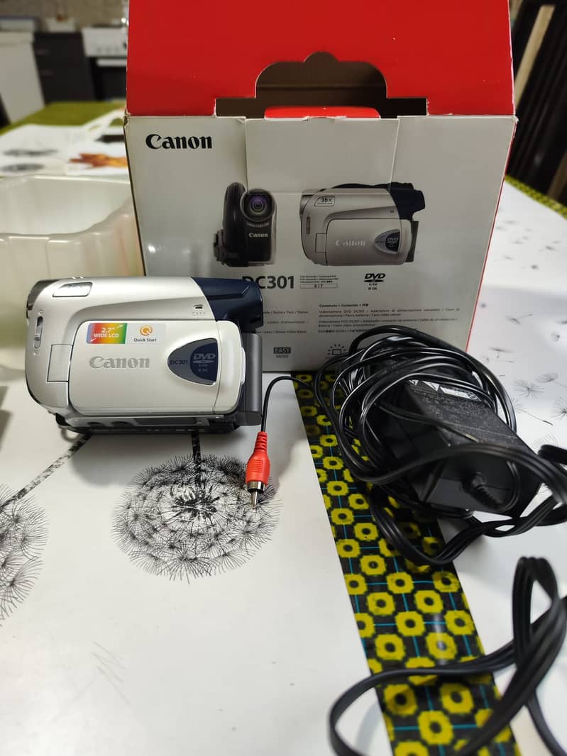 Canon DC301(Video Camera DVD) 5