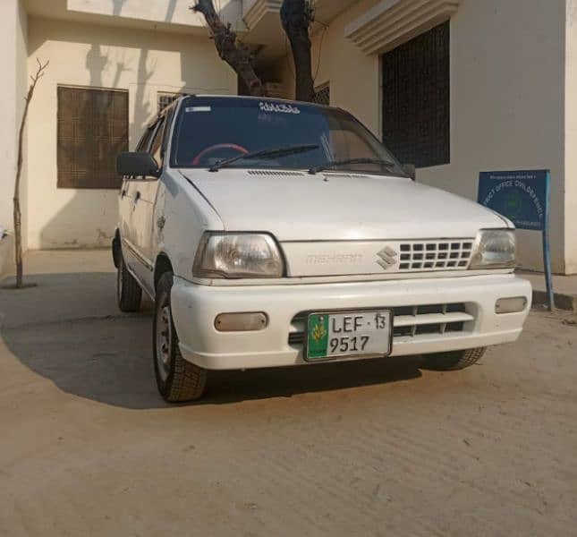 Suzuki Mehran 2013 with chill AC 2