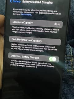 Iphone 11 Pro Max PTA APPROVED 256GB Health 89