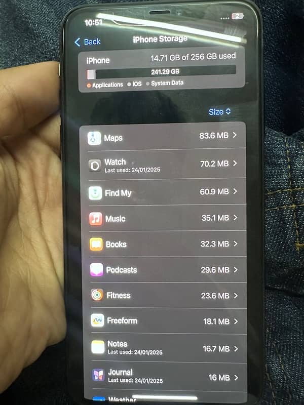 Iphone 11 Pro Max PTA APPROVED 256GB Health 89 2