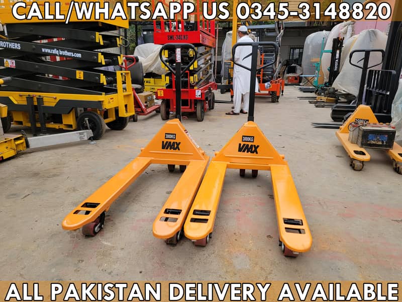 VMAX 3 Ton Brand New Hand Pallet Trucks forklifts fork lifters 4 Sale 13