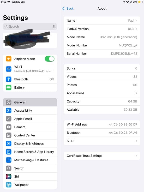 ipad mini 5 64gb Bast for pubg moblie 1