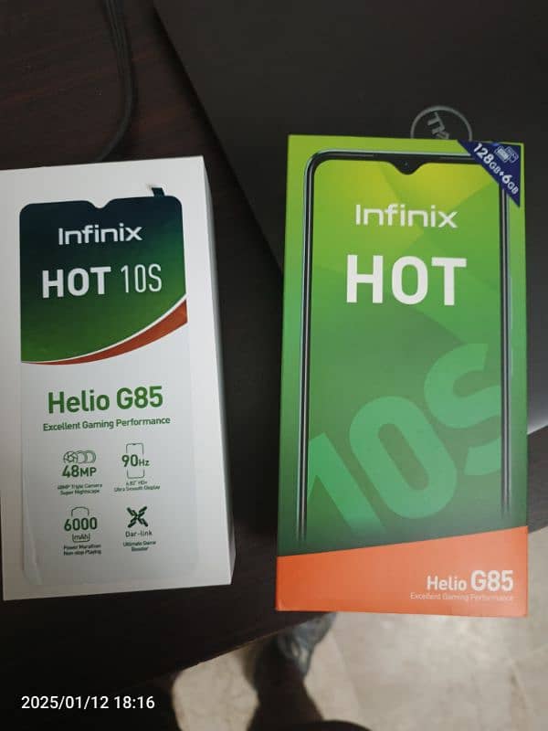 Infinix Hot10 6gb 128gb 0