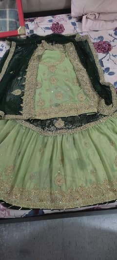 unsteach bridal sharara brand new