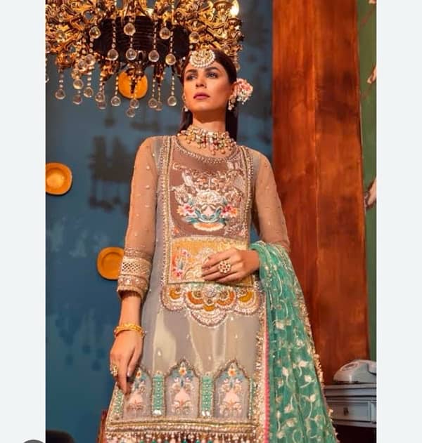 khuda baksh full heavy hand embroided dress 2