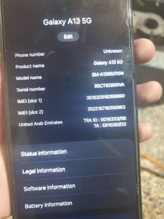 samsung a13 5G non pta