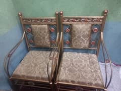 two iron made sofa for sale