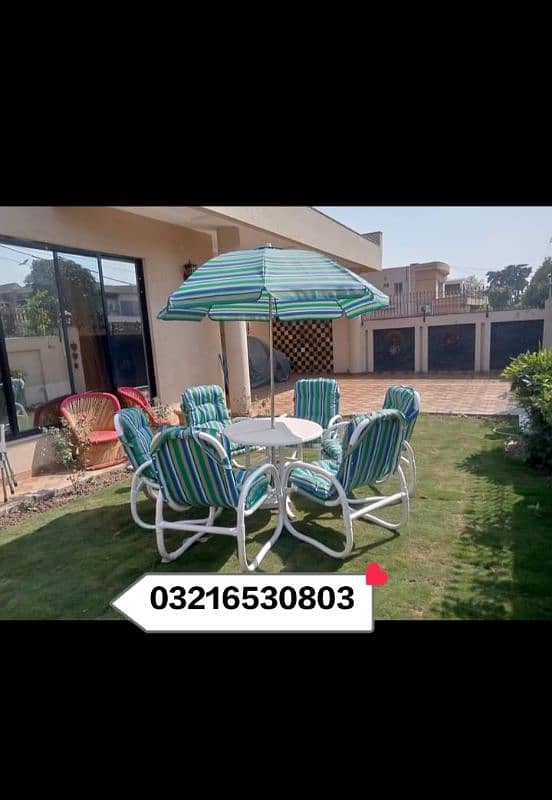 upvc chairs Rattan chair restaurant chair cafe umbrella cafe chair 5