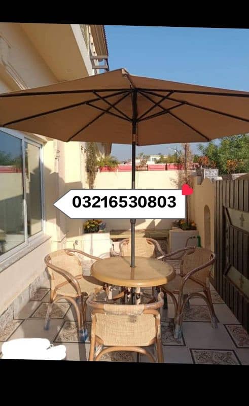 upvc chairs Rattan chair restaurant chair cafe umbrella cafe chair 6