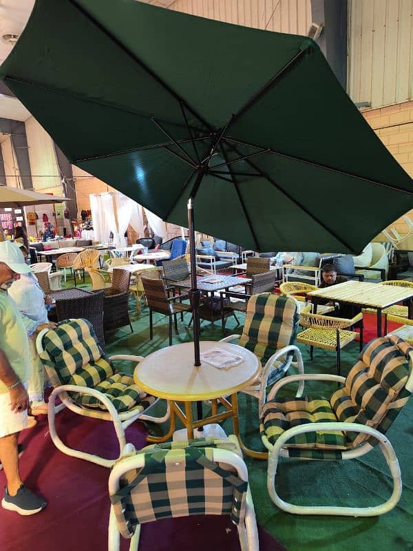 upvc chairs Rattan chair restaurant chair cafe umbrella cafe chair 16