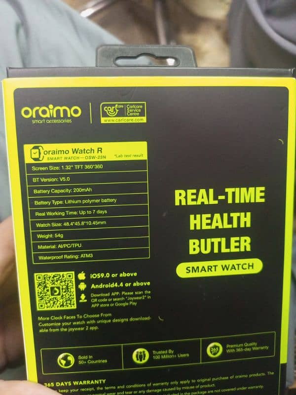 Oraimo Smart watch Dubai watchs 2