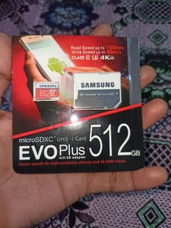 Samsung 512 GB memory card