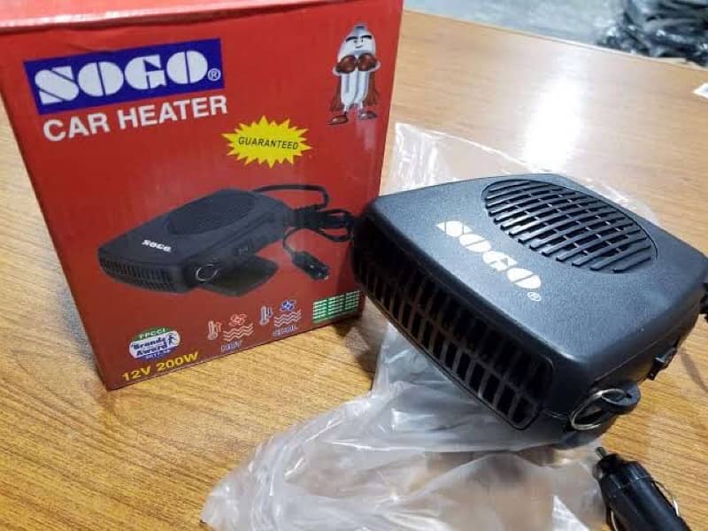 Sogo Car Heater and Fan 0