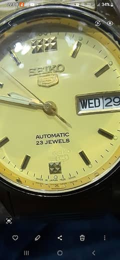 seiko 5 automatic 23 jewels original