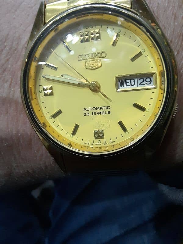 seiko 5 automatic 23 jewels original 2