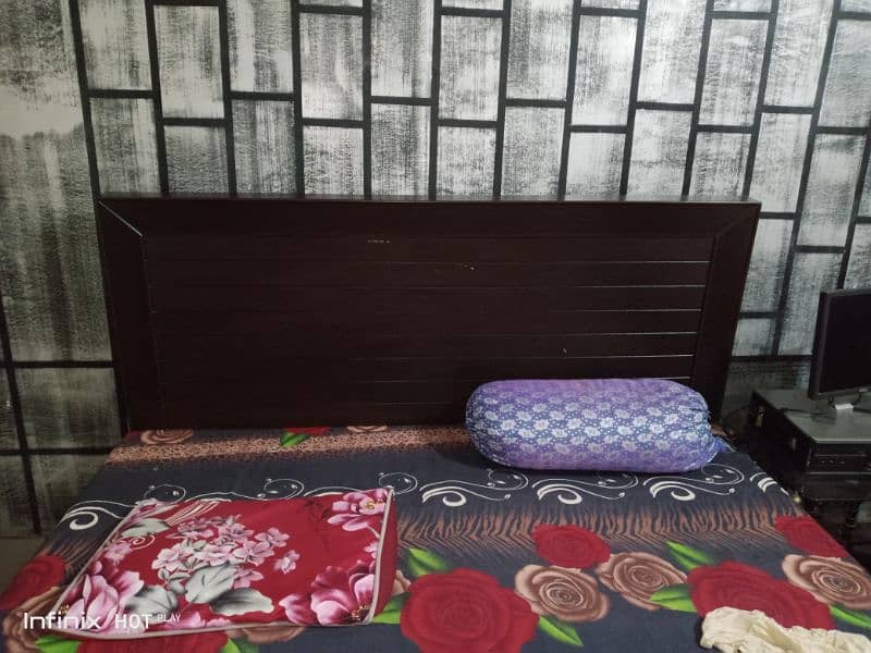 Bed in good condition for sale. 2