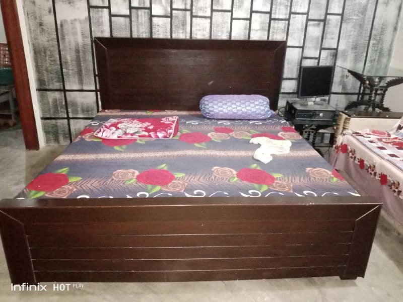 Bed in good condition for sale. 3