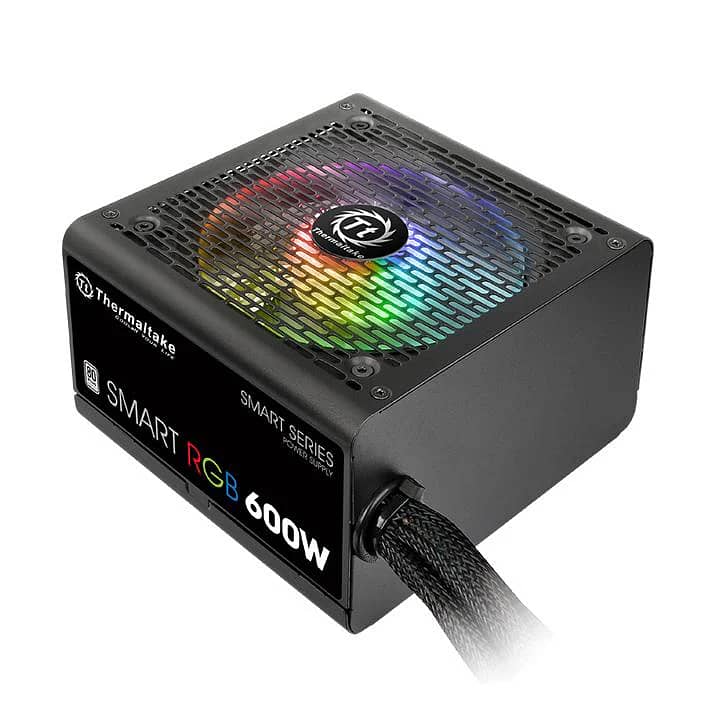 Thermaltake Smart RGB 600W 80 Plus Power Supply 1