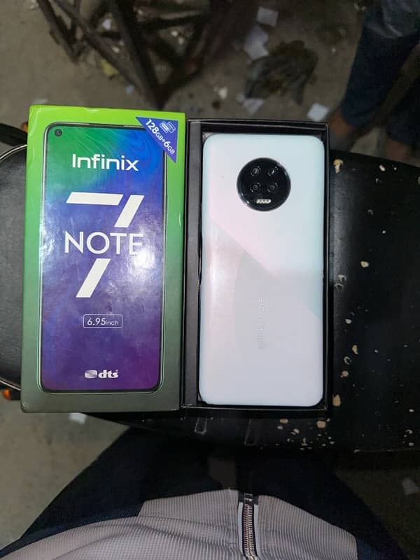 infinix note 7 6/128 gb 0