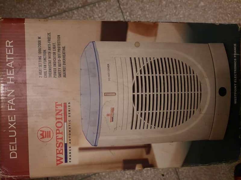 Westpoint Electric Blower/Fan heater 2