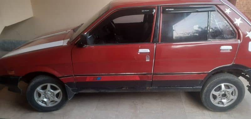 Subaru 1986 Lahore registration 2016 1