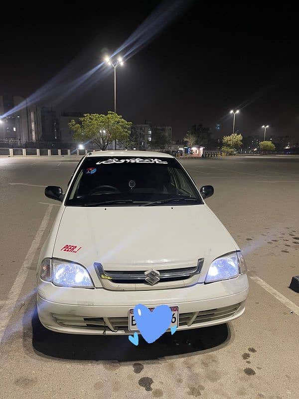 Suzuki Cultus 2013 White Color 1