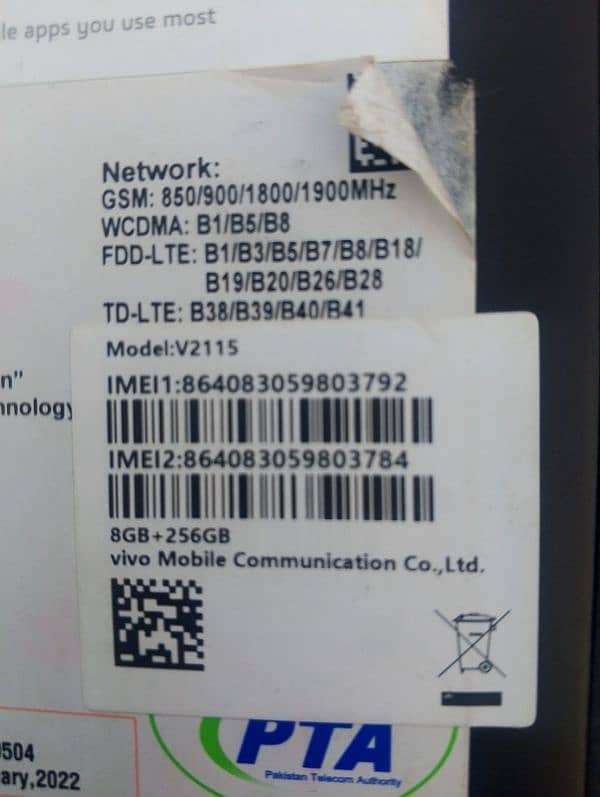 vivo v 23e 8 256 clean phone 6