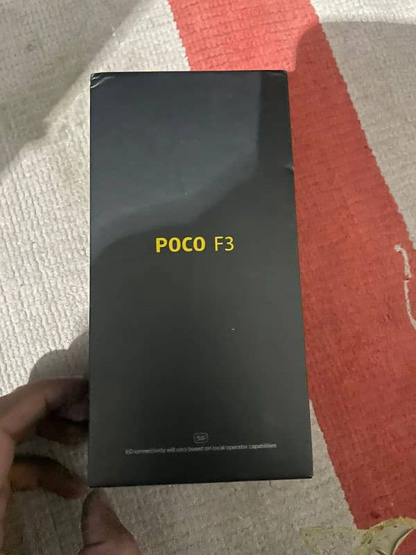 poco f3 ( gaming mob) 9.5/10 condition 5