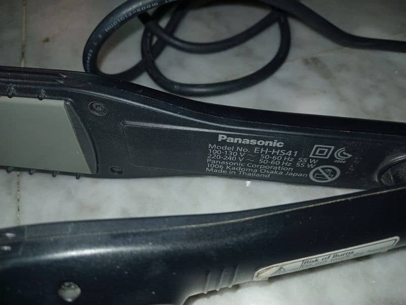 Panasonic straightener 1