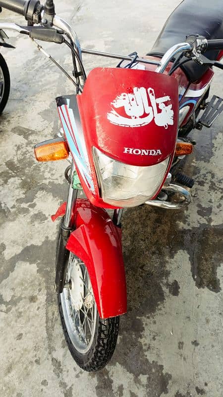 Honda Pridor Bike with all Genuine parts, new Engine 5