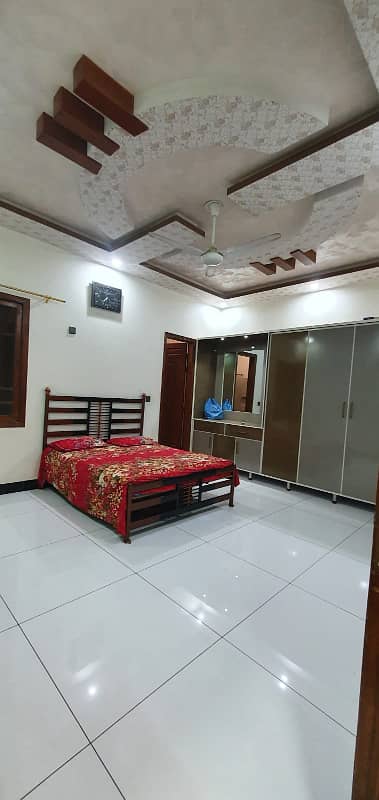 4 Bed DD second Floor With Roof Portion in Gulshan-e-Iqbal Block 1 14