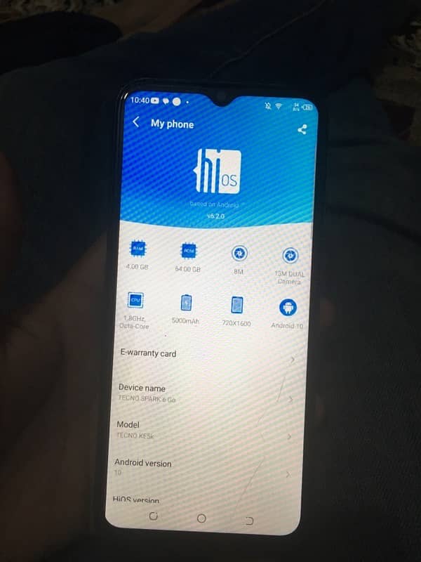 tecno spark 6 go 6