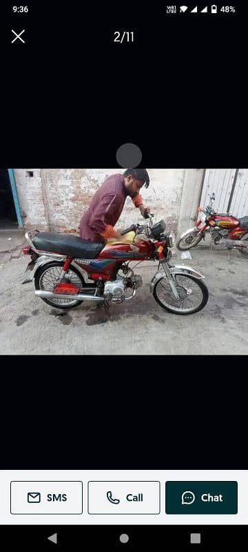 Honda 70 cc All ok dacoment clear 7