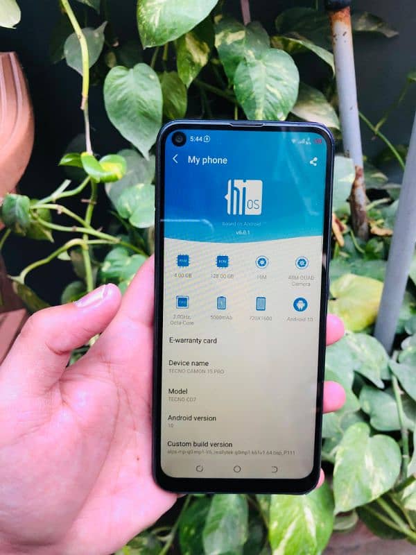 tecno camon 15 4/128gb 8