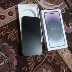 iPhone 14promax 256gb jv fee purple colour