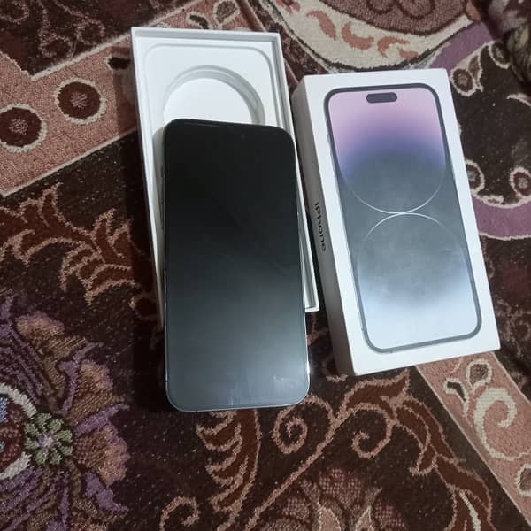 iPhone 14promax 256gb jv fee purple colour 0