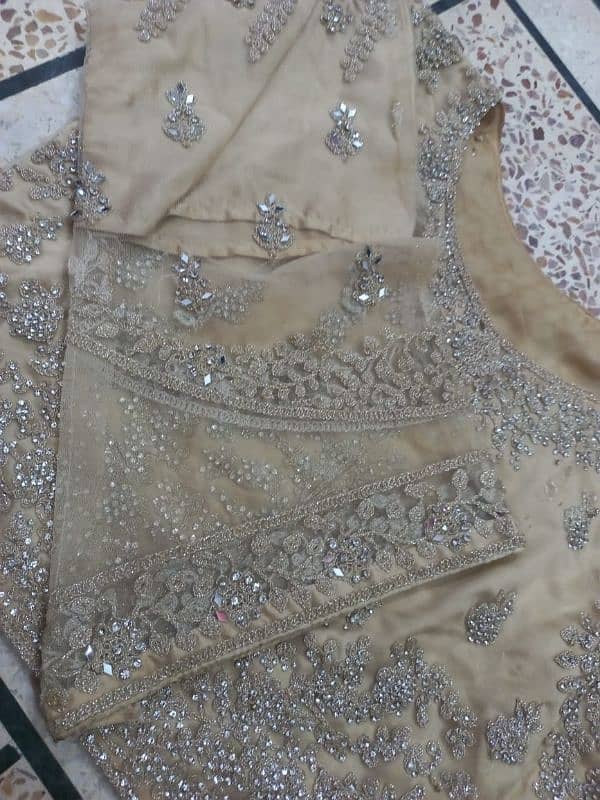 Golden Colour Fancy Lehnga 2