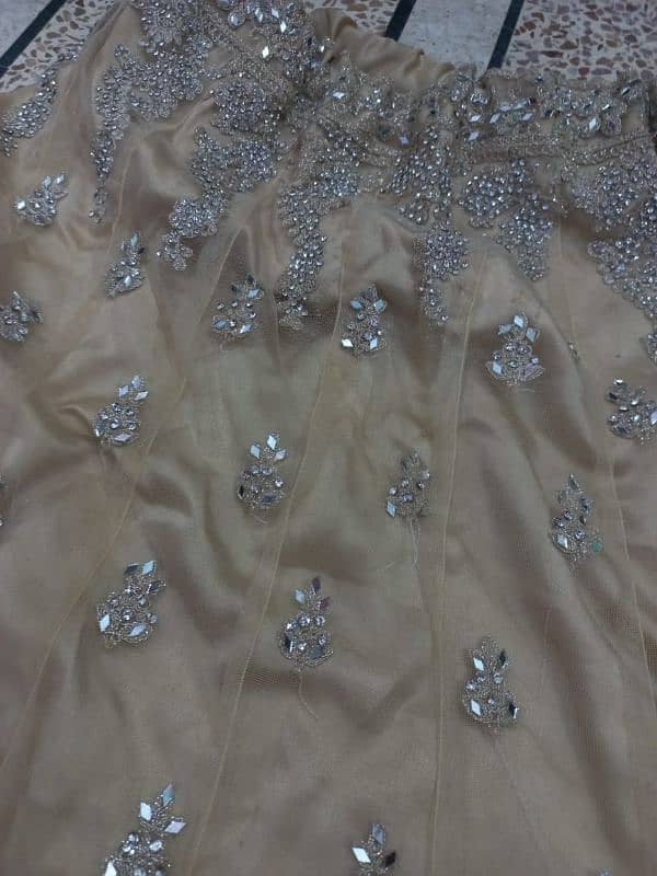 Golden Colour Fancy Lehnga 4