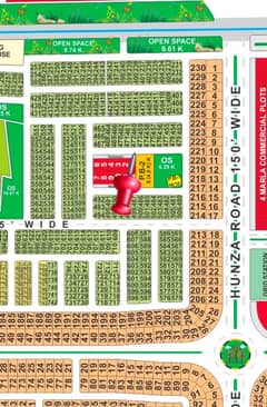 Block CFacing Park Commercial Plot for Sale in , LDA City Lahore