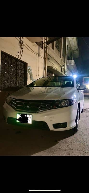 Honda City 2016 white 3